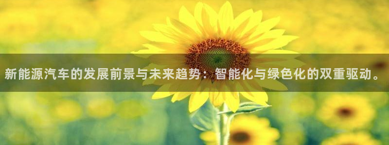 新宝gg网址：新能源汽车的发展前景与未来