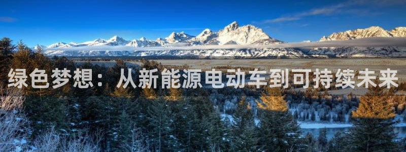 新宝gg招商89188：绿色梦想：从新能