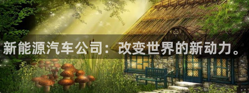 新宝gg招商42873:新能源汽车公司:改变世界的新动力。